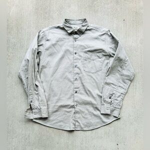 Rowan Button Up Shirt Men Size Xl Beige